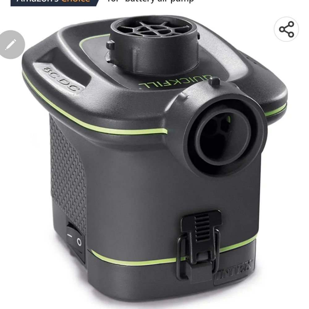 Intex quick- fill air battery pump. - Picture 2 of 7